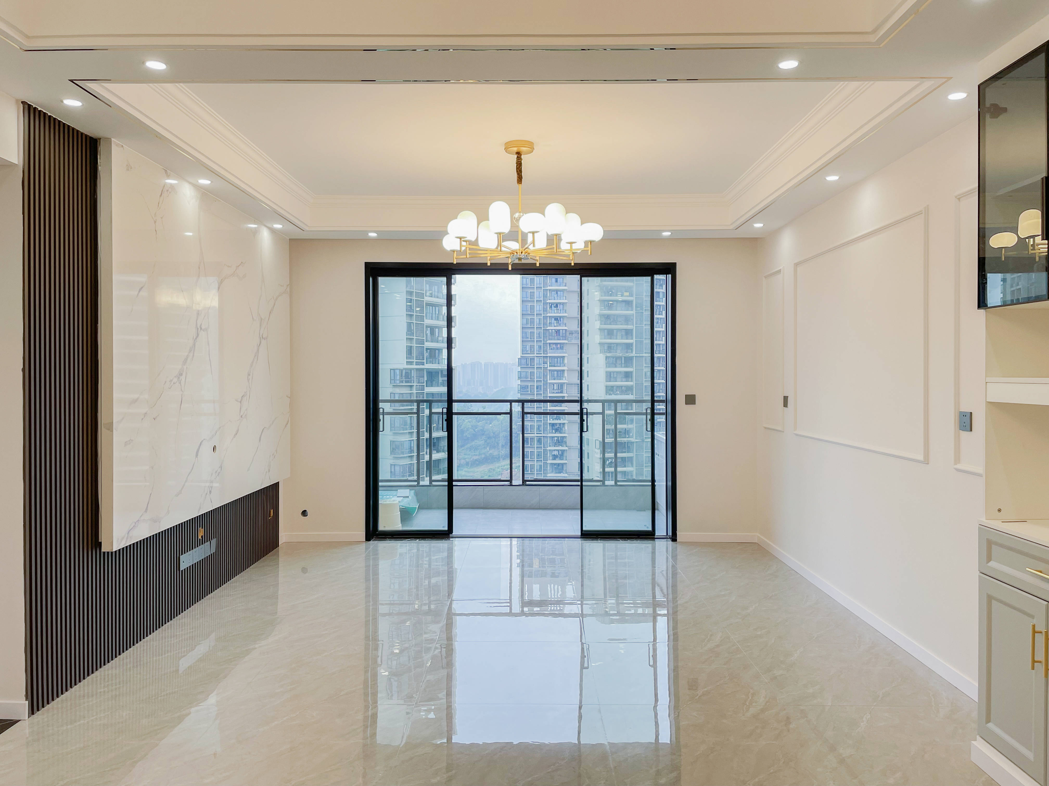 【旧房改造】大学城【富力城】94㎡全屋翻新前后对比效果