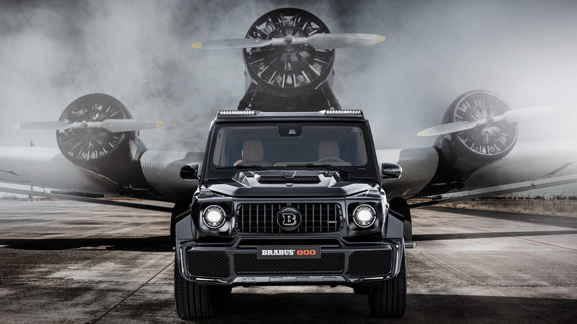 brabus改装梅赛德斯-amg g 63 变身800 widestar