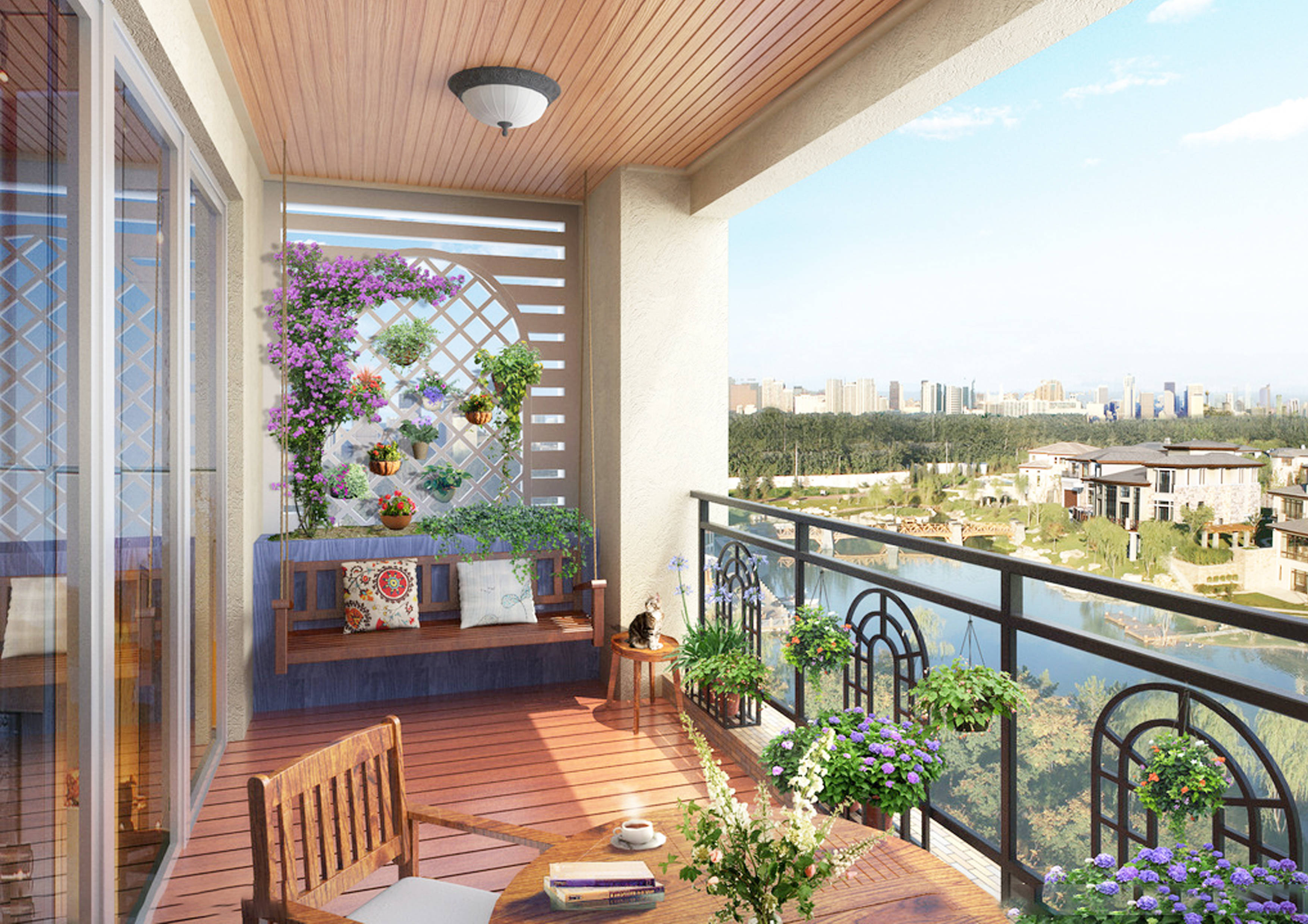 家里阳台小,又喜欢绿植鲜花怎么办?5个小tips快收藏好