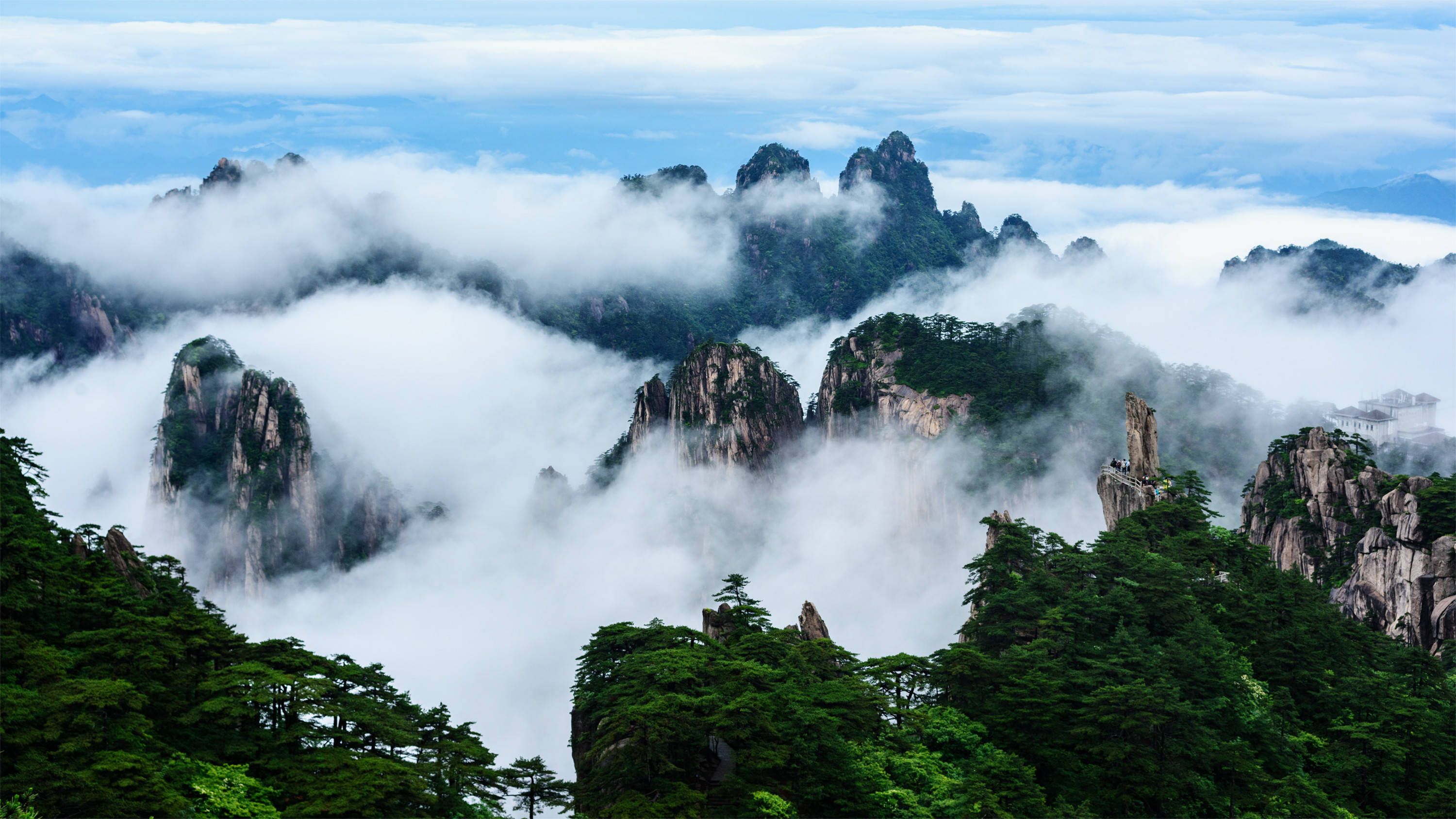 属牛旺财山水风景图片图片