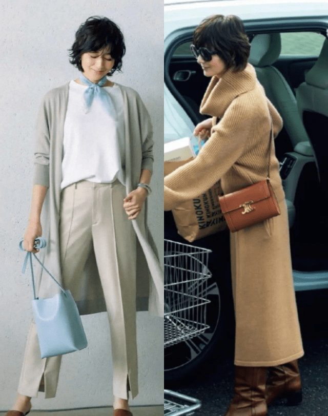 对比 掌握3要3不要的穿搭，老了也是一枝花