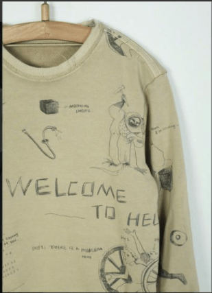 江南布衣 江南布衣不雅童装设计称提炼于古典画作，导购员：衣服是2019年款式，早已下架