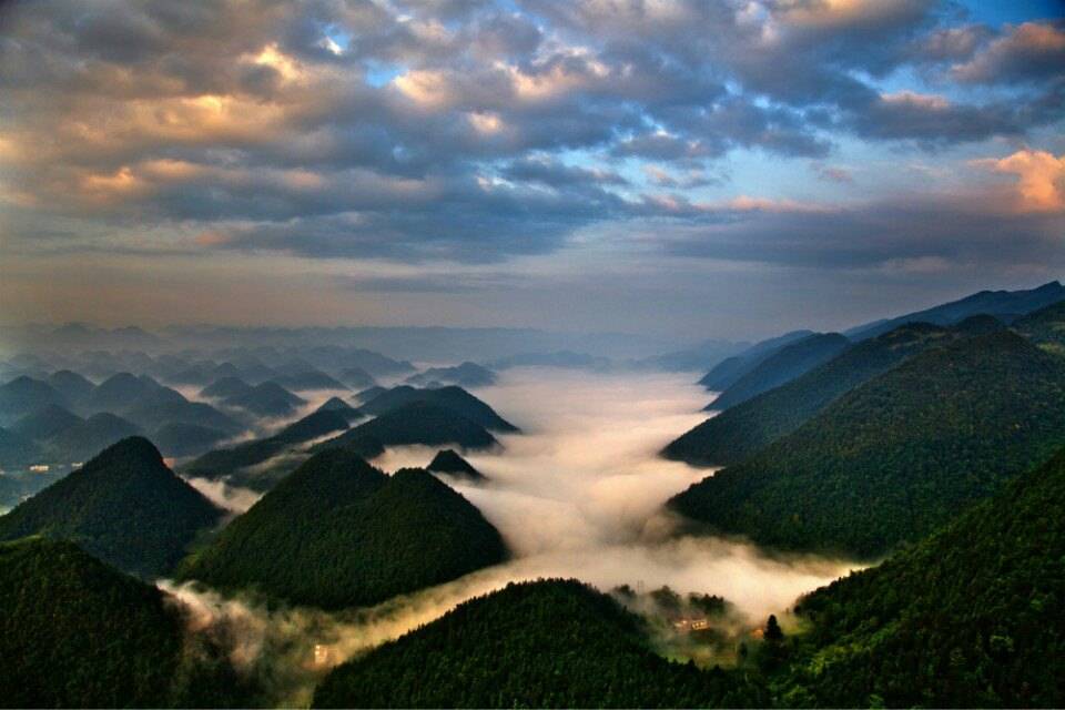 奉节长龙山美景