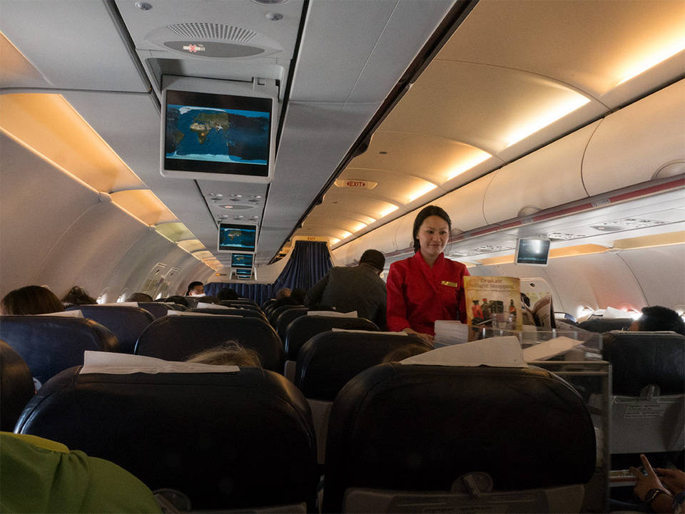 原创也许是世界上最小的国家航空公司不丹皇家航空drukair