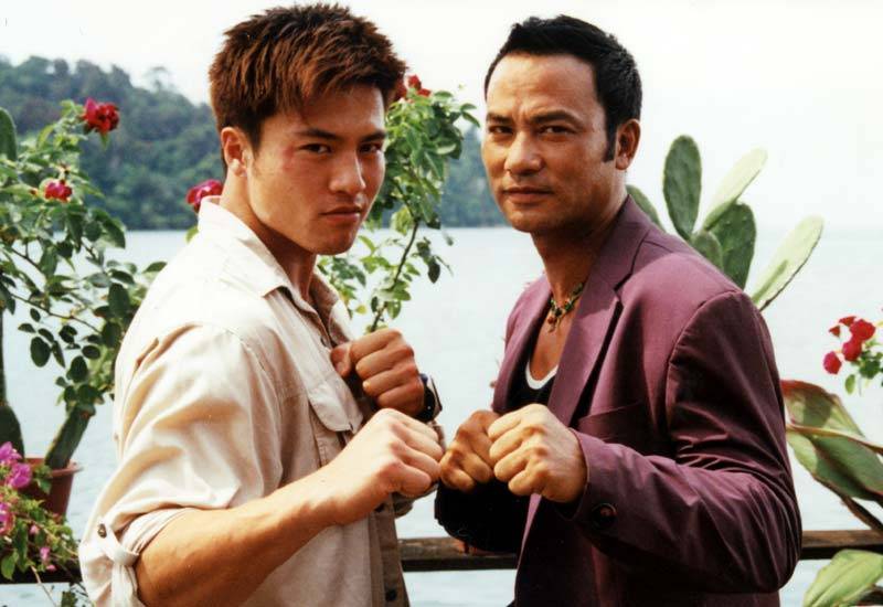 2003年,安志杰和任达华,舒淇一起主演了林岭东导演的电影《棋逢敌手》