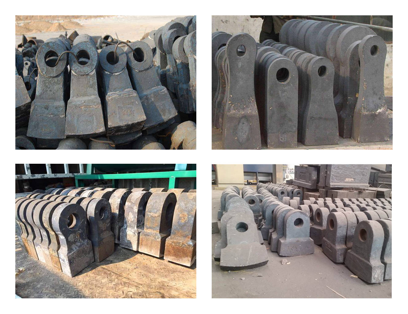 破碎机锤头材质都有哪些