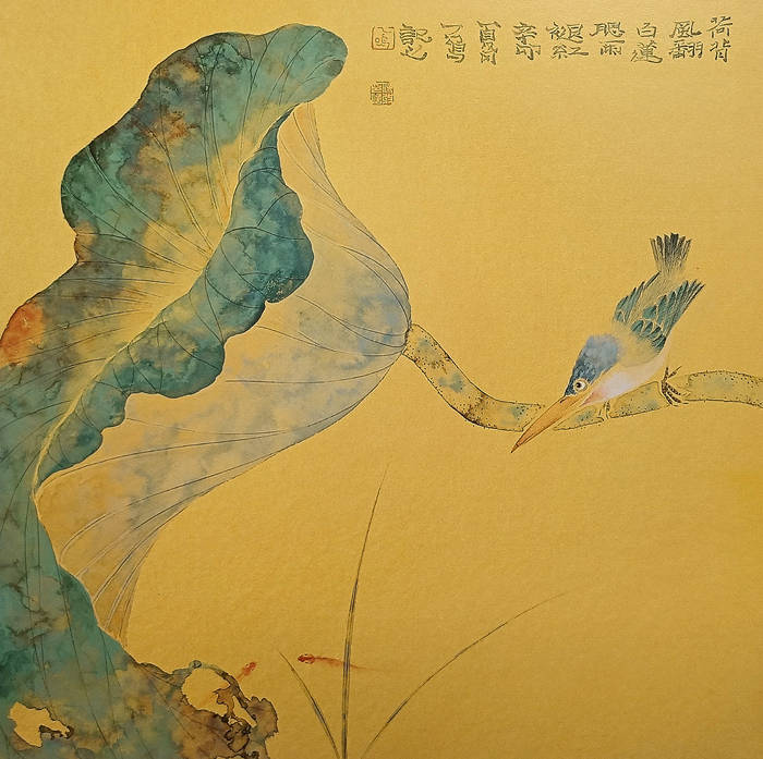 系列|名家风采——画家刘保收（乙鸣）荷花系列作品雅集