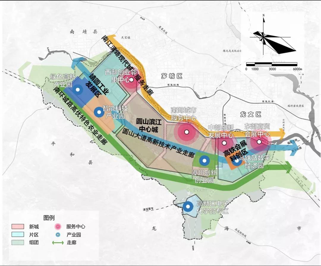 全是干货漳州高新区重大规划蓝图公示坐定中心城区位置