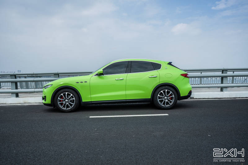 厦门尊享会玛莎拉蒂莱万特贴改色膜案例