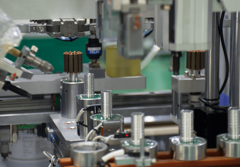 新研发bldc无刷电机装配生产线