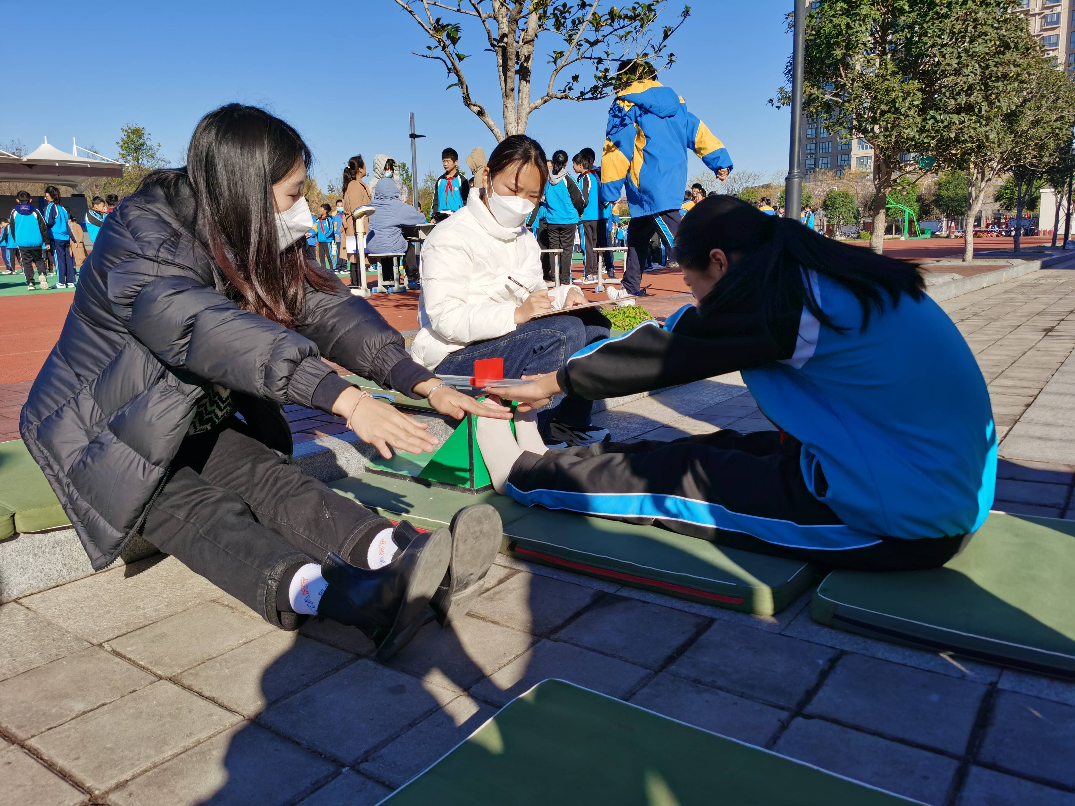 科学体测促成长清丰县明月湖小学开展学生体质健康测试