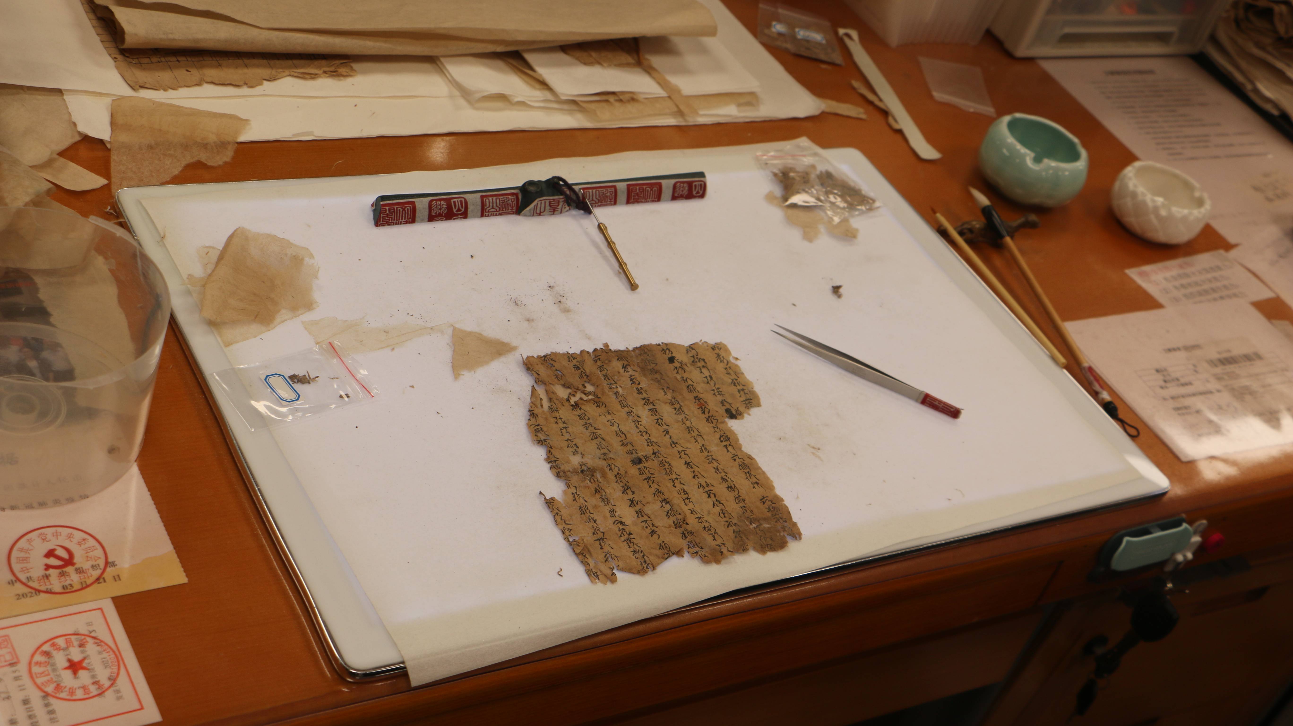 国图古籍修复进行时培养古籍保护人员超过1万人次