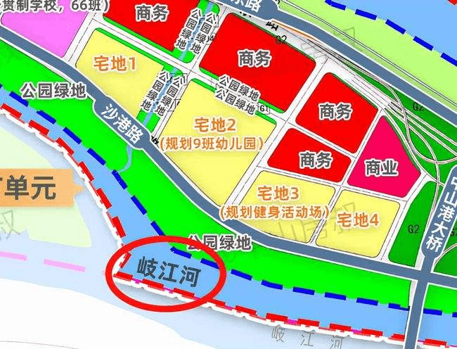 中山岐江新城最新规划图已更新收藏