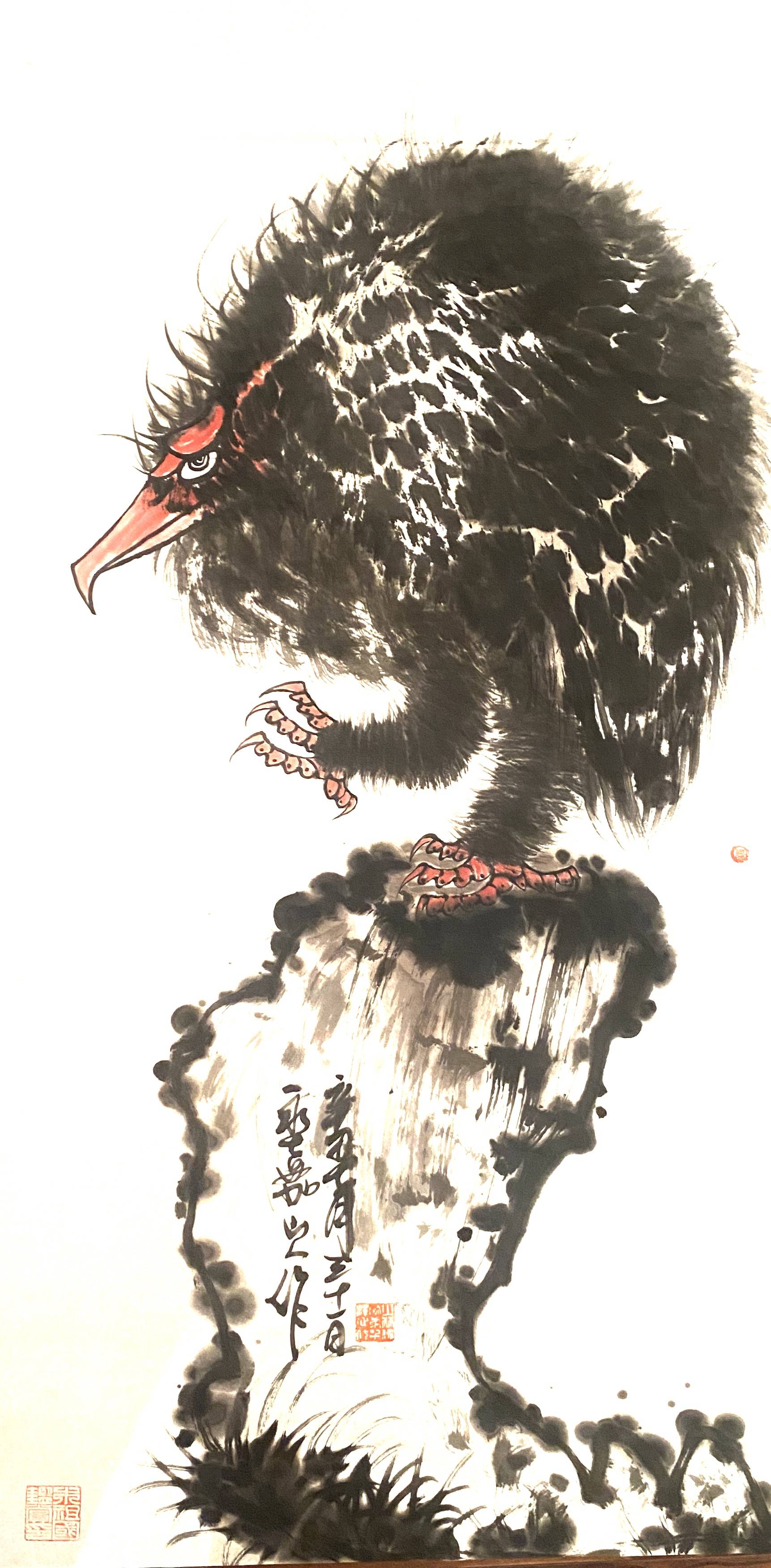 国画家朱祖国——用名头说话者,不过是昙花一现_作品_艺术_什么