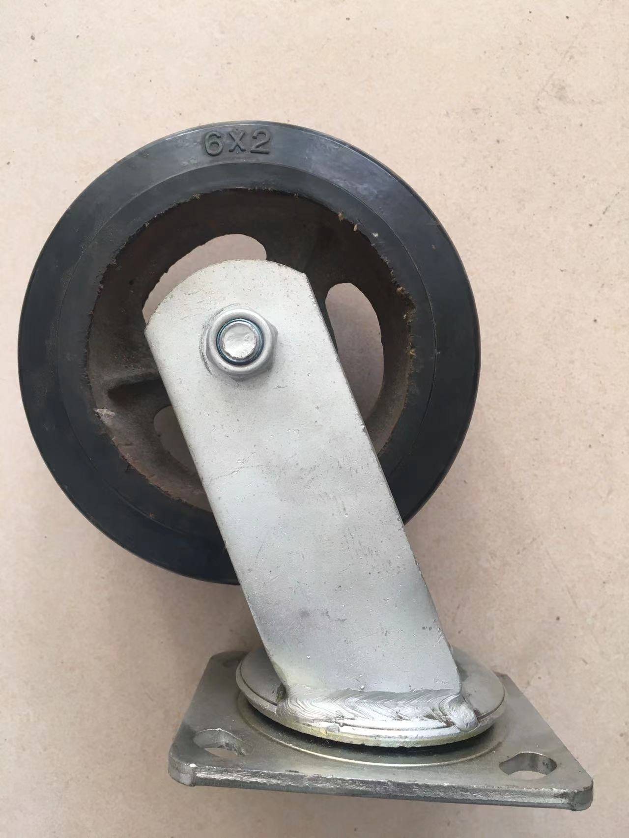 橡胶铁芯脚轮a张炳橡胶铁芯脚轮a橡胶铁芯脚轮规格