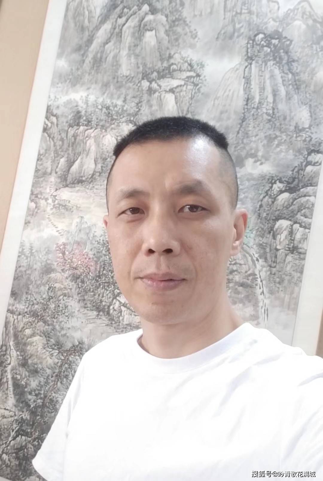 贺州画家陈平