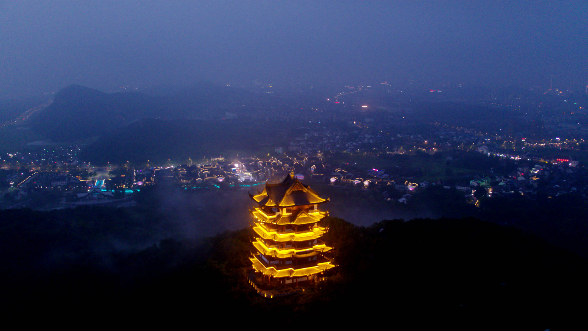 马鞍山夜景最好的地方图片