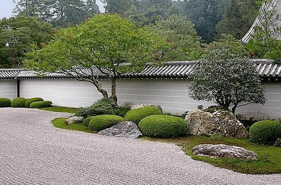 砂砾石景观肌理