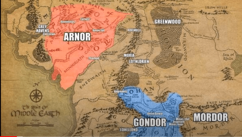 阿尔诺为何比刚铎弱那么多四