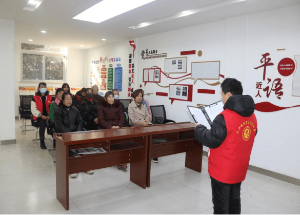 东岗社区讲述红色故事奋起赶考之路演讲活动
