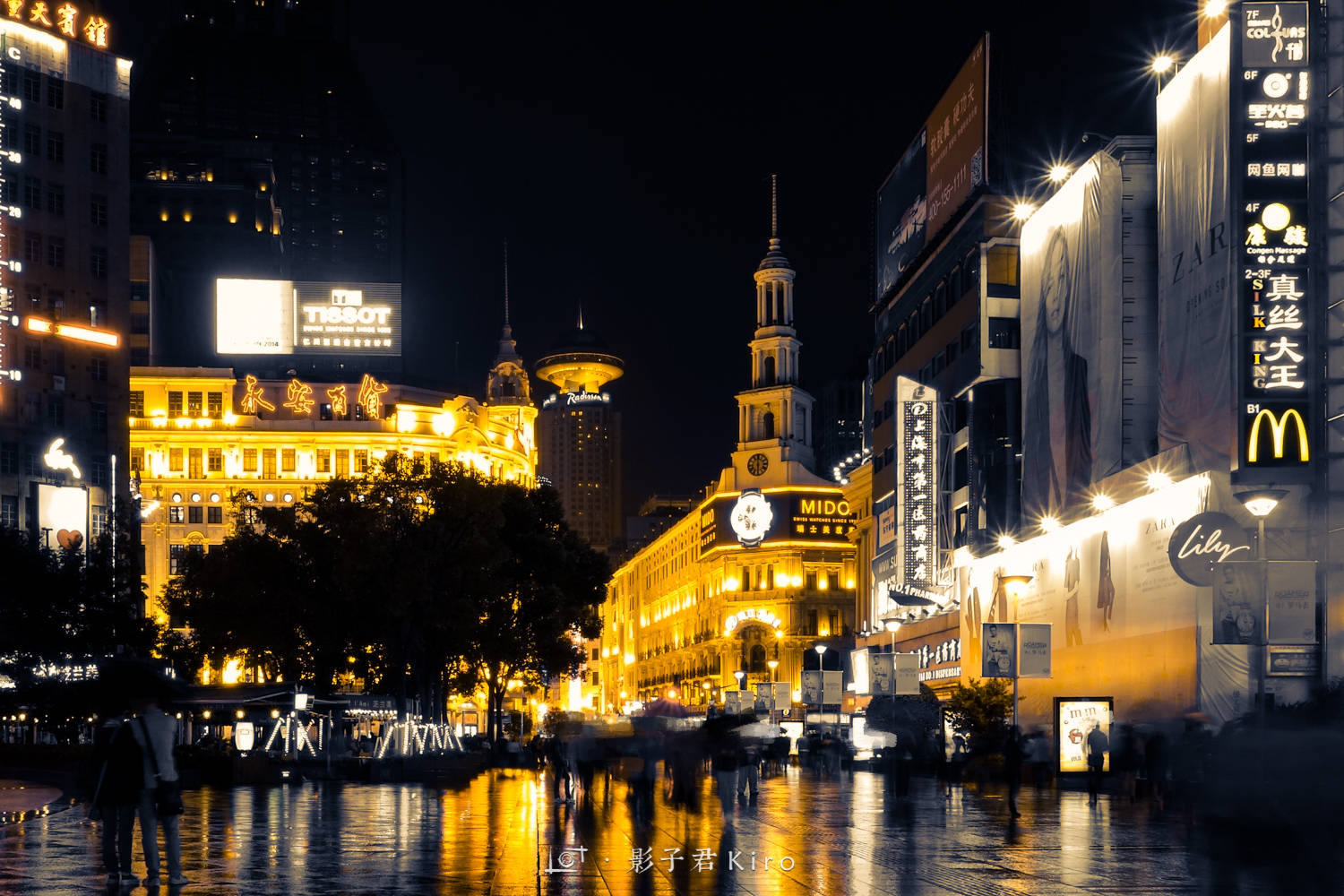 夜景|摄影｜黑金上海，别样的美丽，记录我镜头里的外滩