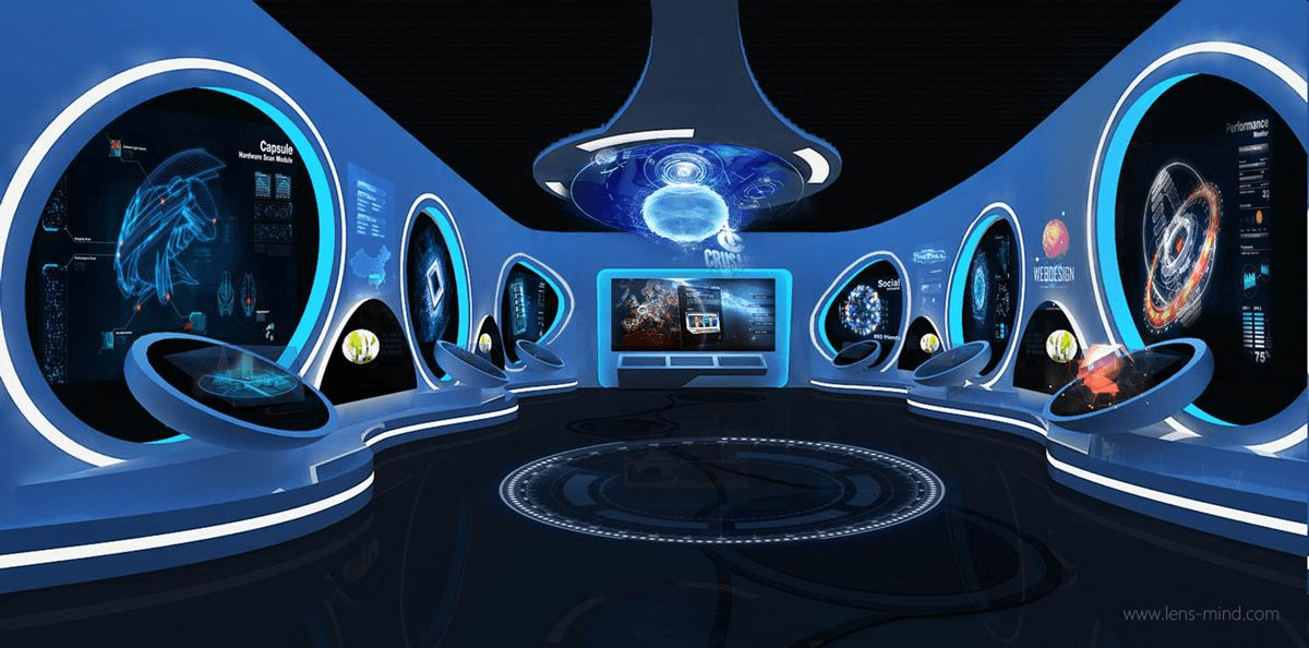 多媒体展厅应用于各类展馆!_互动_高科技_游客