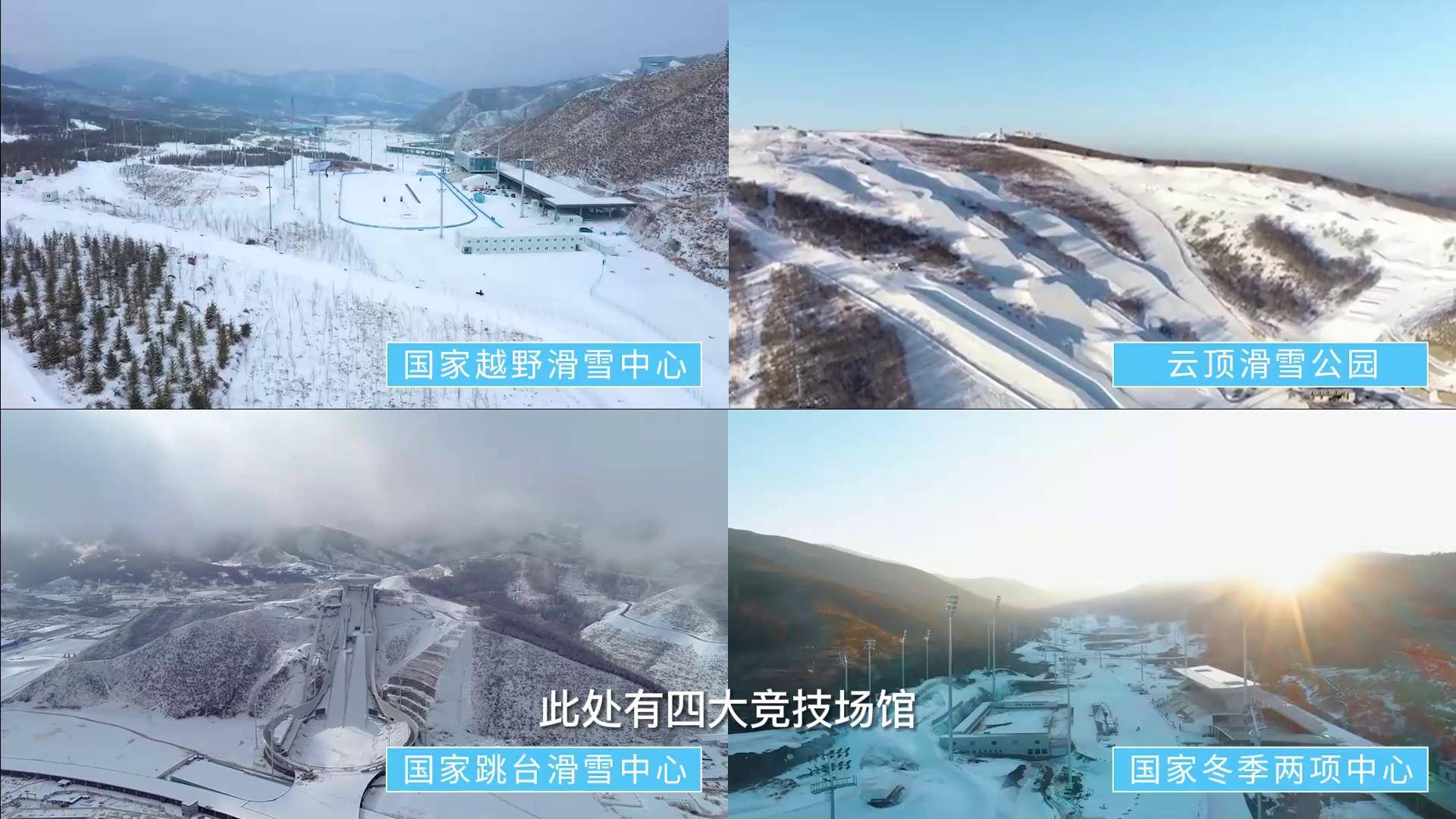 原创2022冬奥会惊艳整个冬日冰玉环雪如意张家口场馆与你共赴冰雪之约