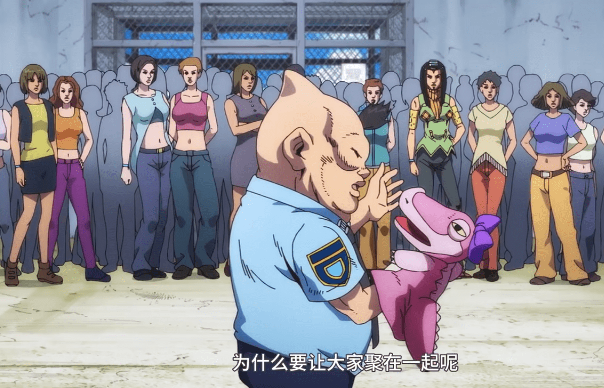 jojo洛克巴洛克绿海豚监狱的典狱长