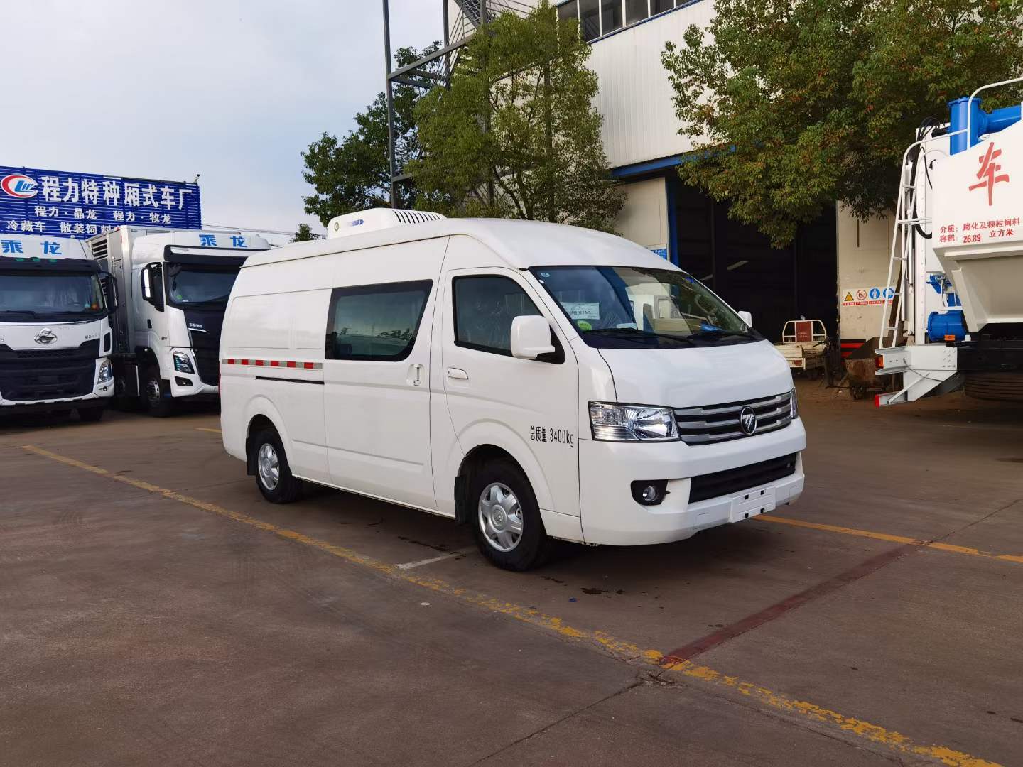 国六福田g9双排面包冷藏车