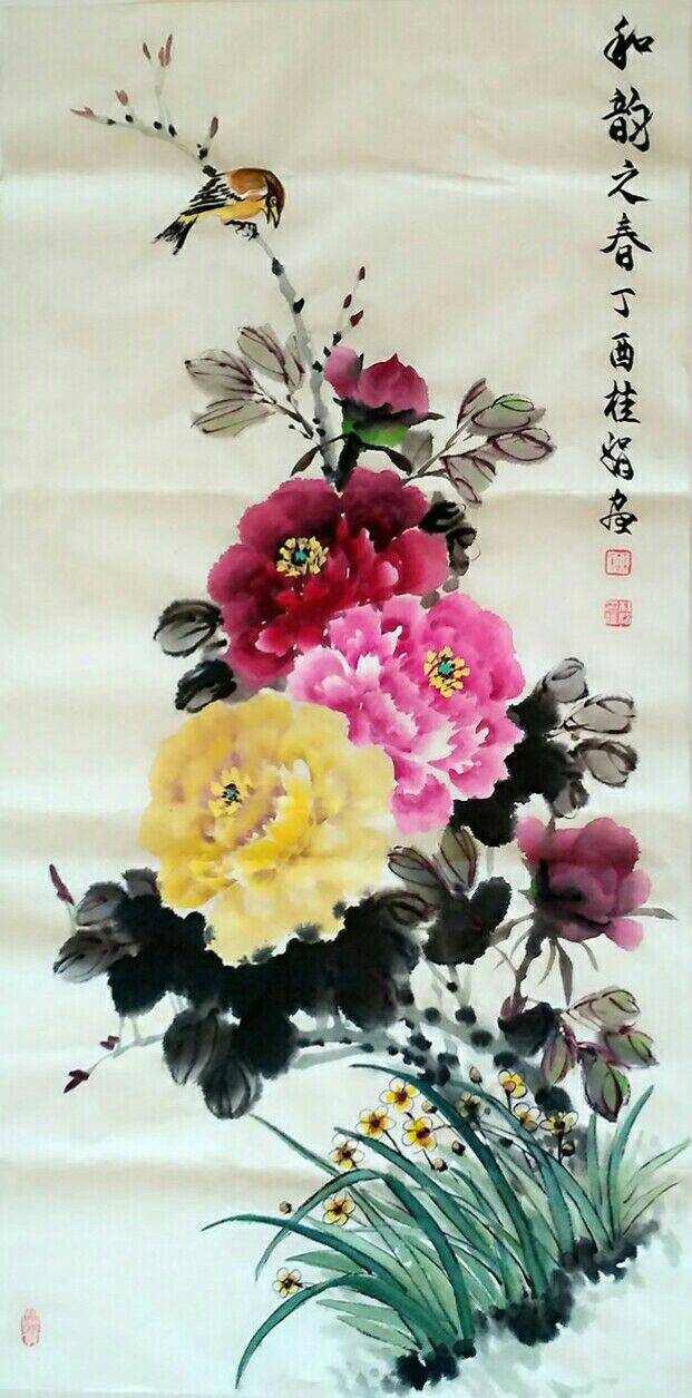 江苏|诠释色彩的无限魔力——赏画家孙桂娟的写意牡丹