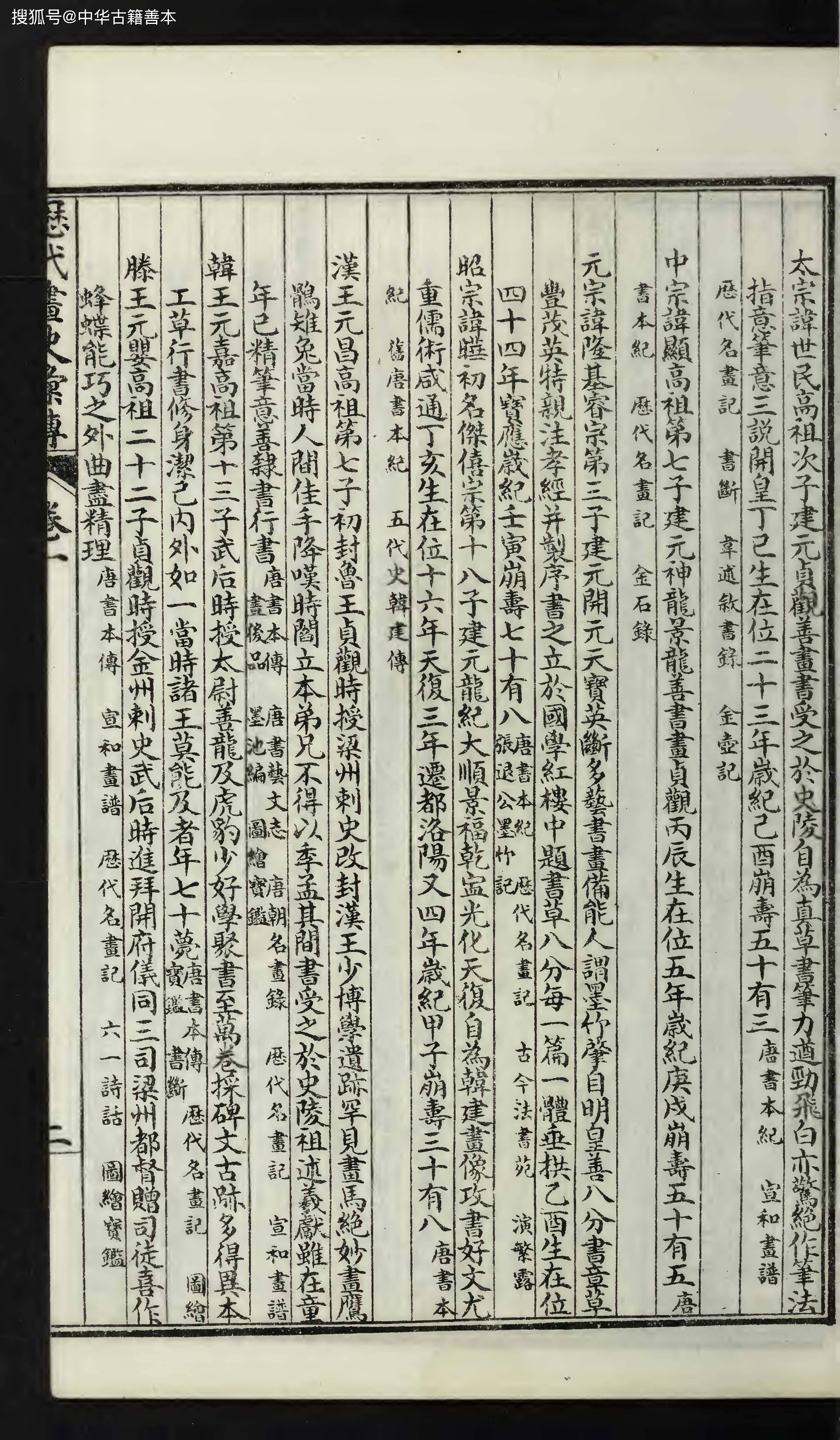 原典|历代画史汇传：历代画家人名辞典汇集