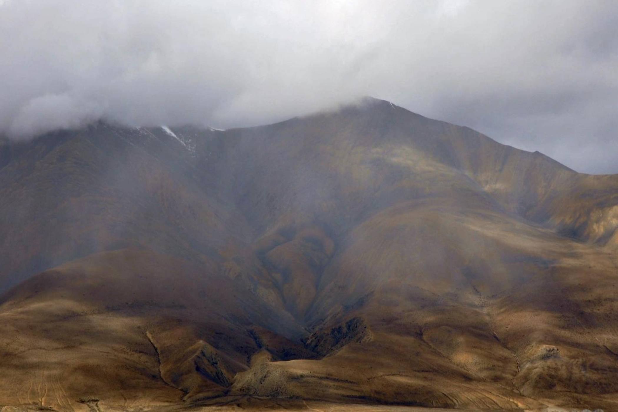 珠峰自然保护区里的希夏邦马与佩枯措
