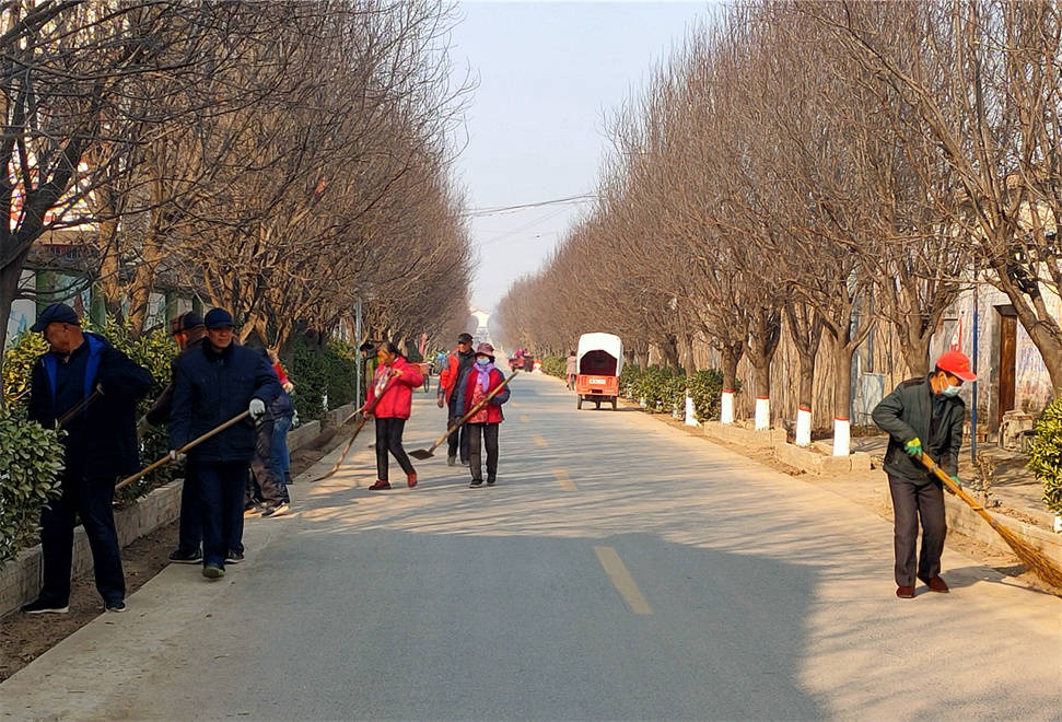 扶风县召公镇后董村努力建设生态花园村