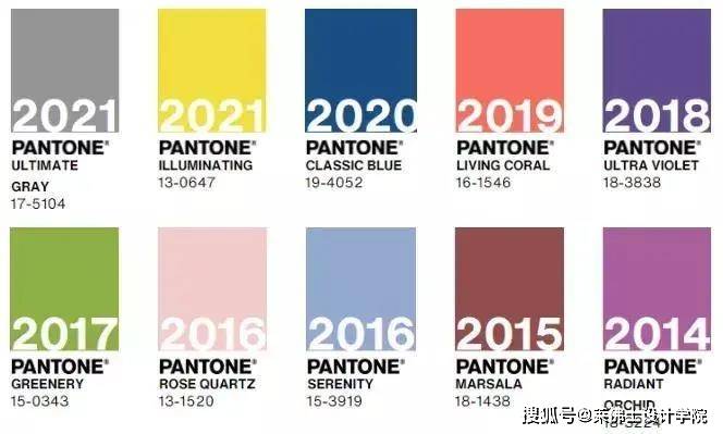 22年度流行色 长春花蓝它有点紫还有点仙 色彩 应用 Pantone