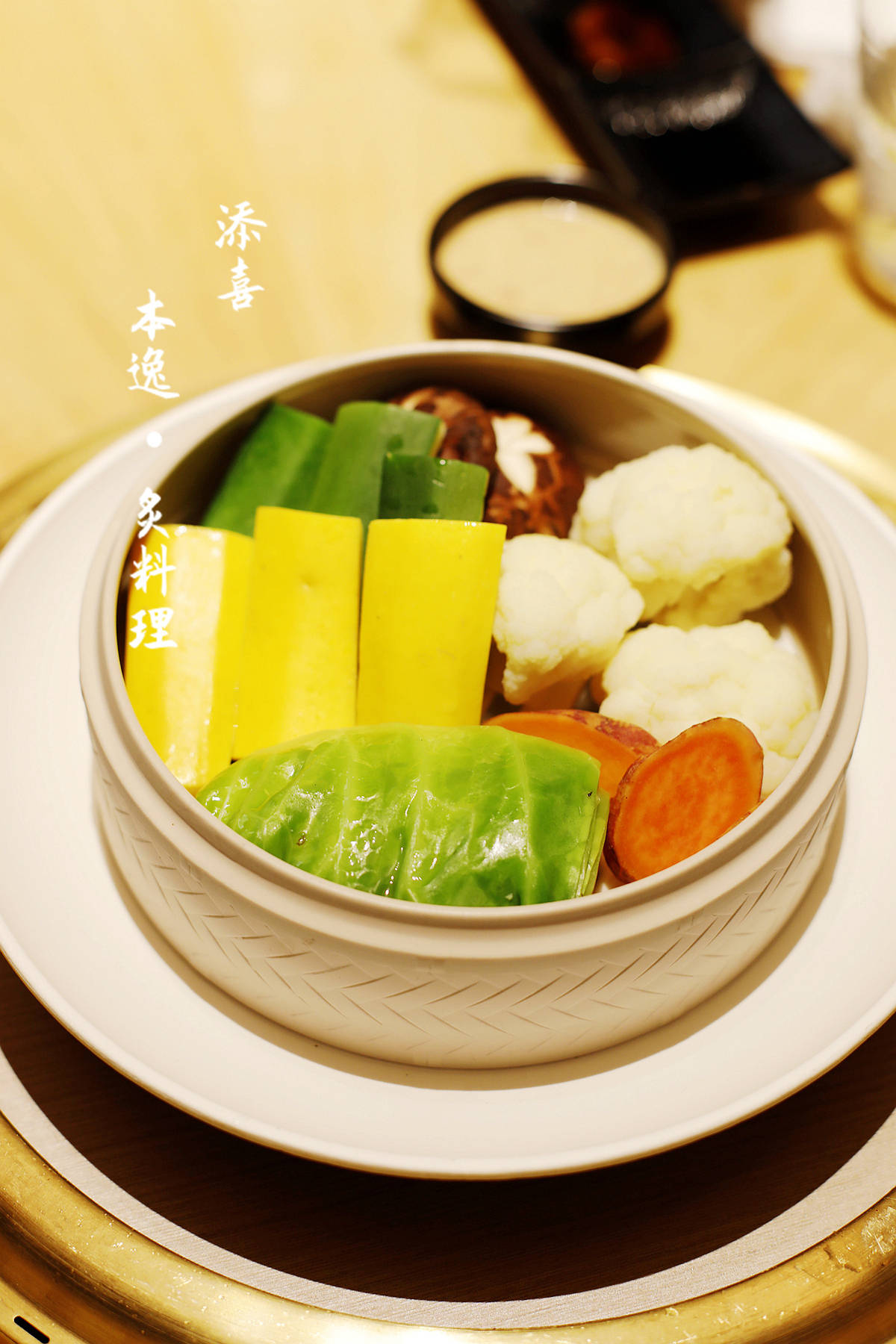 主食是釡饭现做成的茶泡饭第一次自己动手添加泡饭