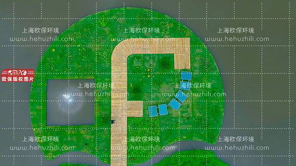 我们一起来见识下新型的复合纤维漂浮湿地人工浮岛