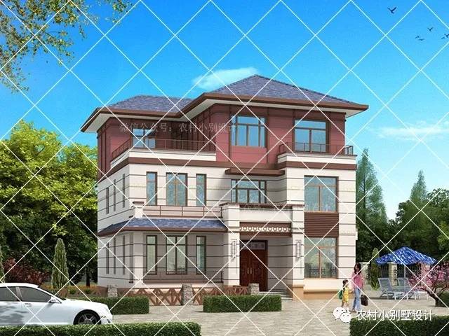 30万左右的三层农村别墅,这10款户型,村里人都夸好_生活空间_图纸