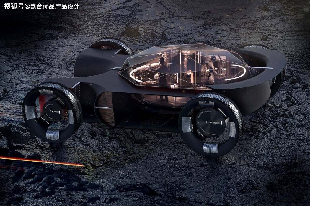 为外星行星设计的豪华休闲探险概念车