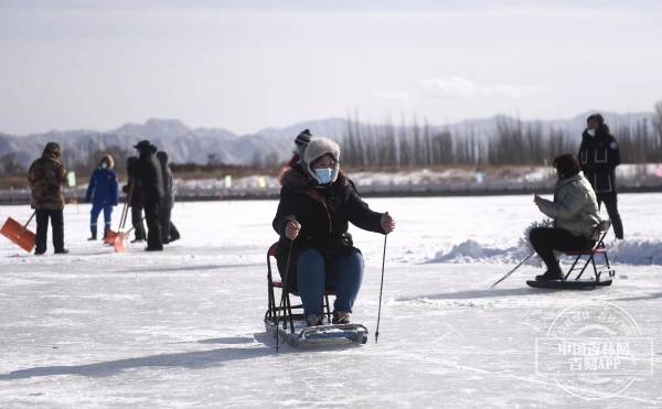 桑干河|冬奥Vlog丨感受冬奥，大家一起滑冰车