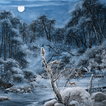 钟莲生作品欣赏_胡杨三_创作_空间