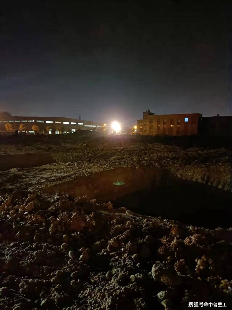 中普重工智慧屏障产业园项目工程进展如火如荼