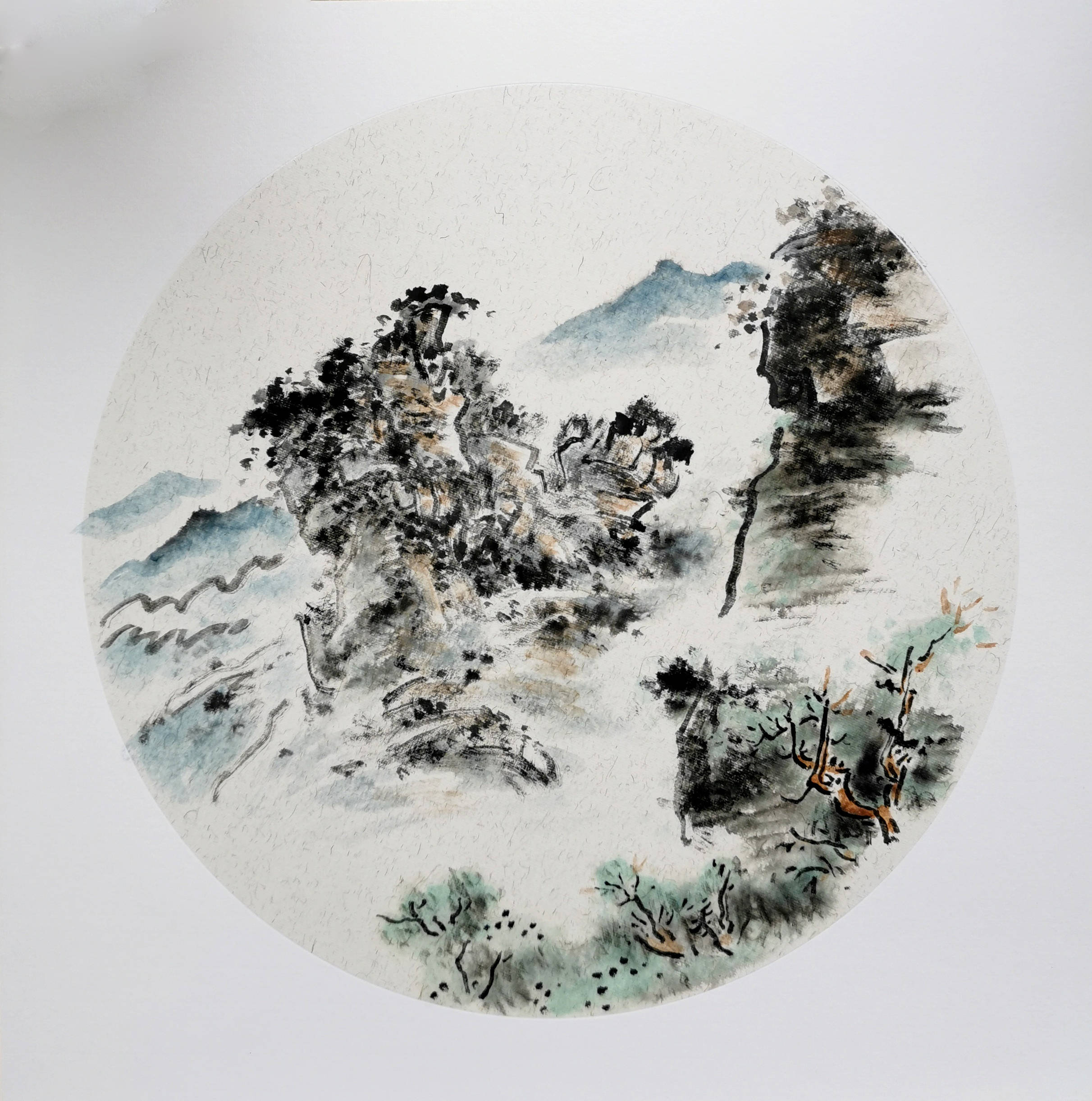 山水画|中国画 | 安为年山水画作品赏析