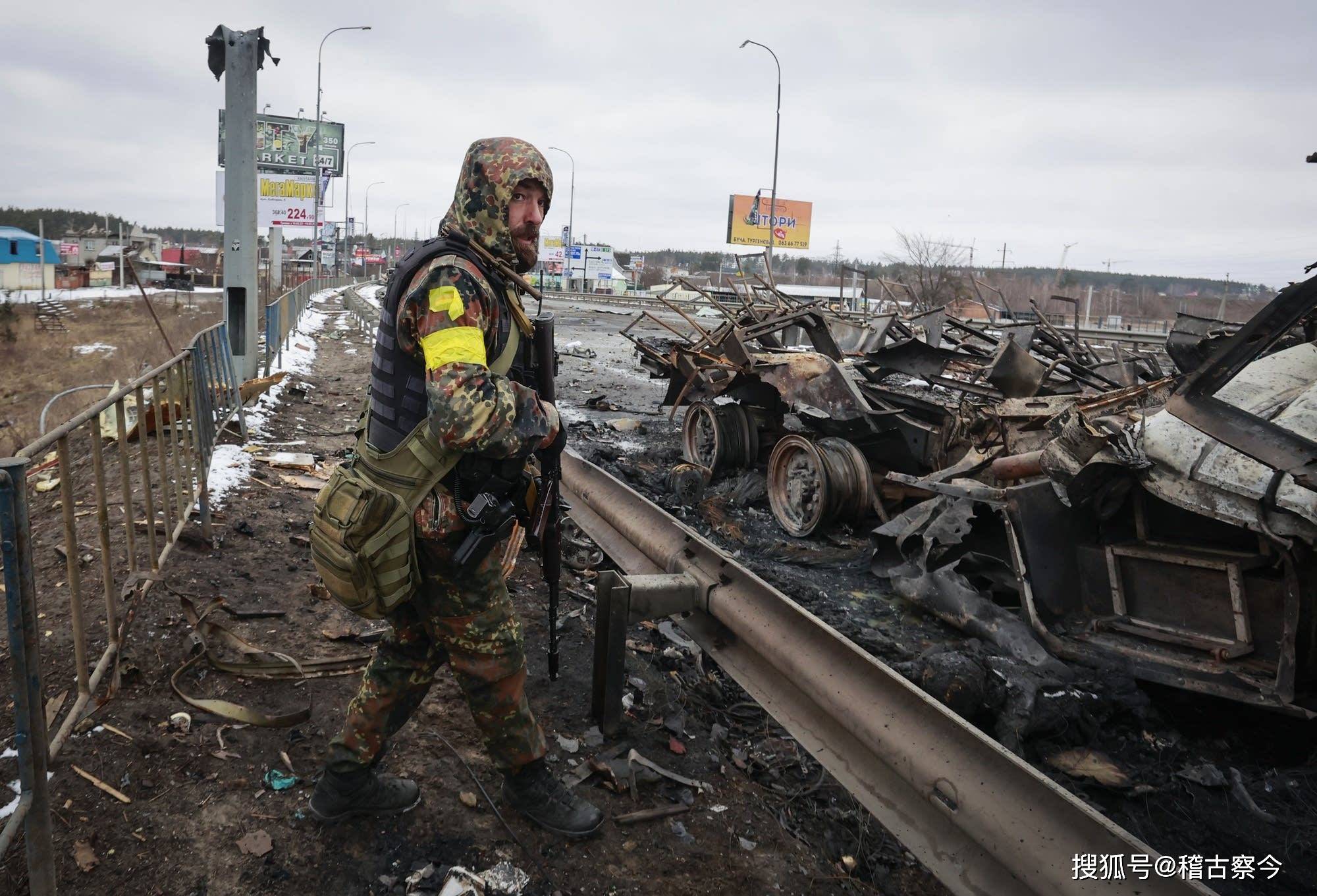 看看乌克兰战争惨状图片