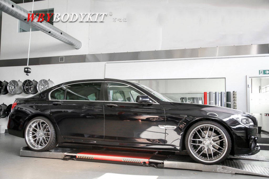 适用于bmw宝马7系f01f02改装priordesign大包围前杠后杠碳纤维前后唇