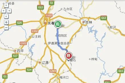 吉林省高速公路网络图图片