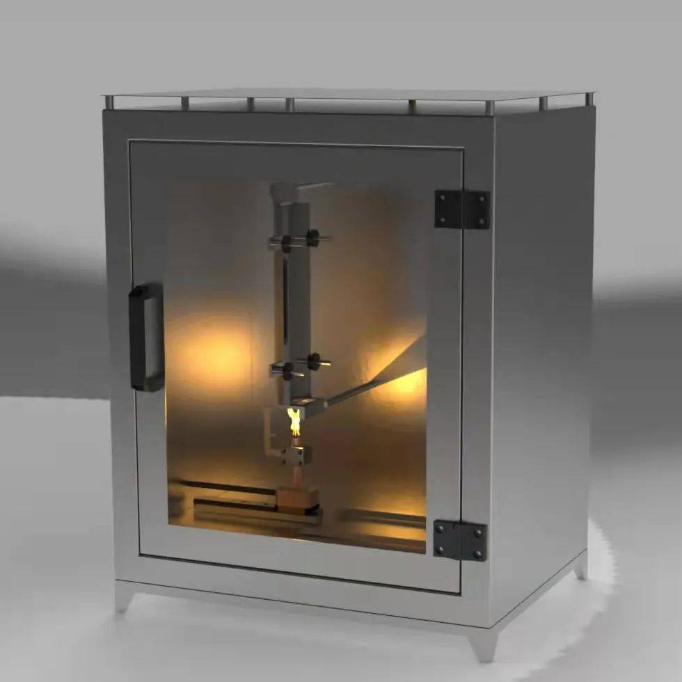 飞机机舱材料垂直燃烧试验