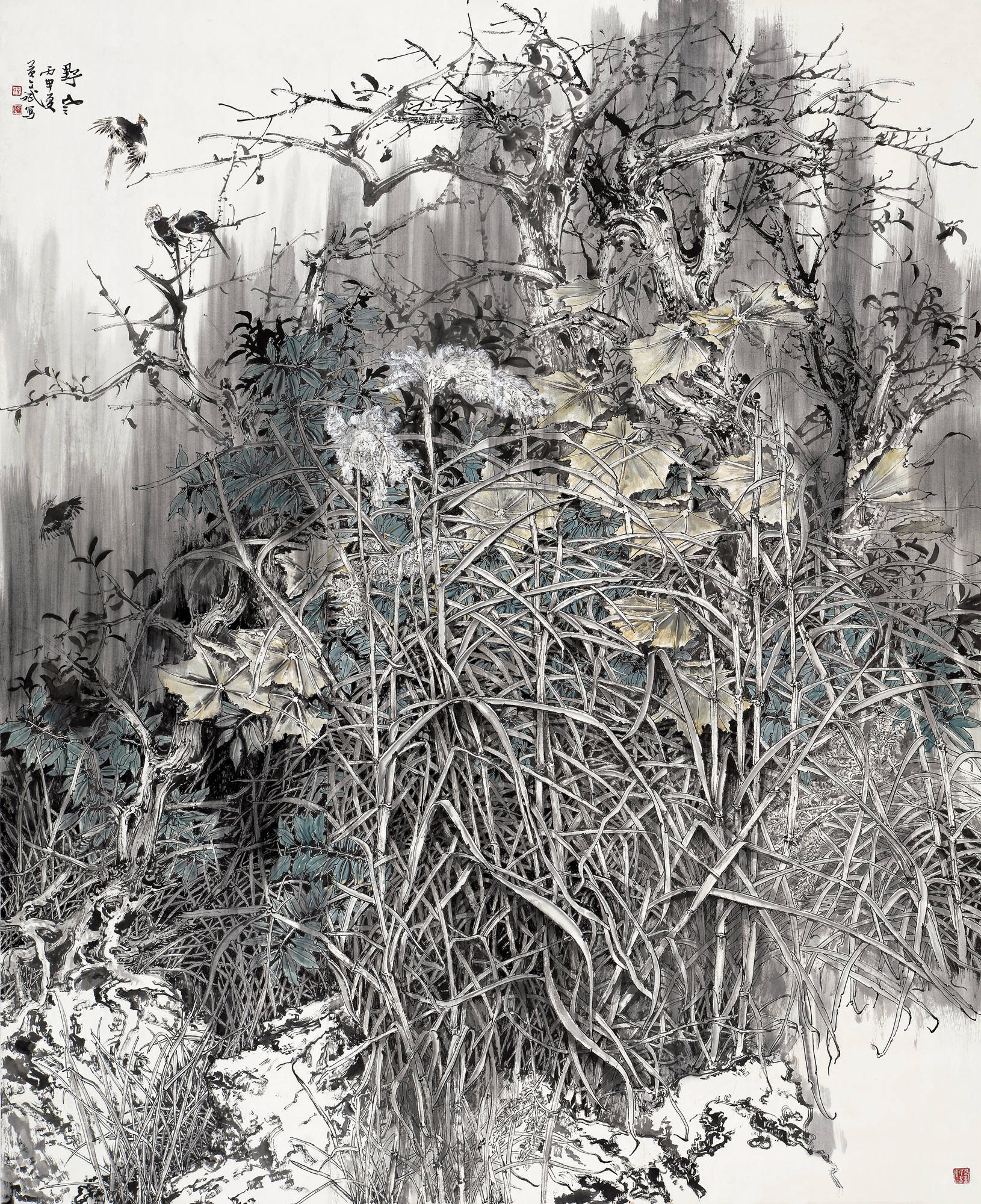 黄文斌——北派风貌师恩钊北派山水工作室师生展_cm_北京_湖北省