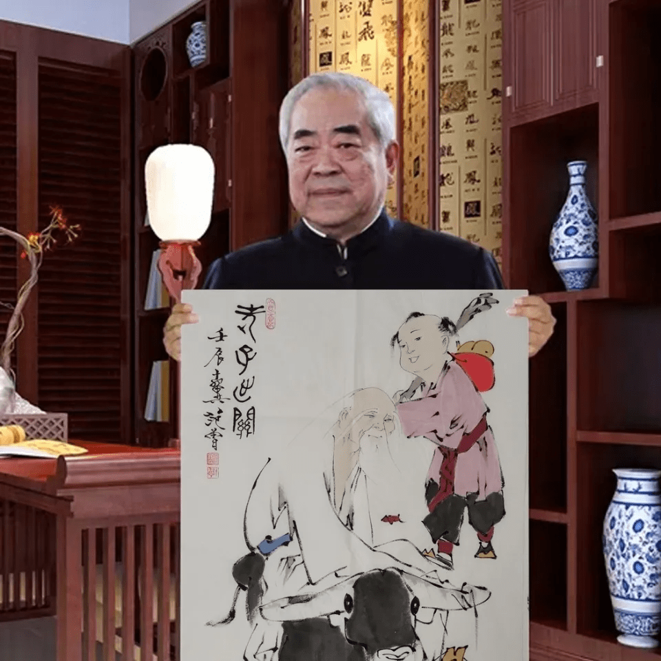 范曾书法达到了苏东坡将超过八大山人