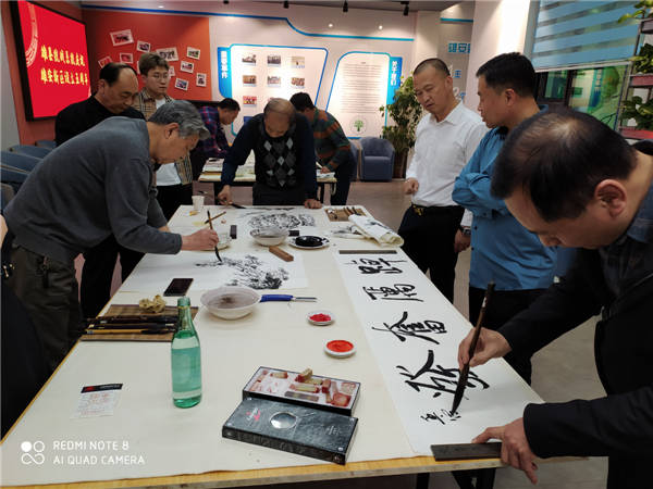 雄县统战系统举办“庆祝雄安新区设立五周年书画笔会”活动