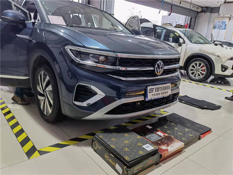 专业店家解决共振噪音武汉歌德大众揽境汽车隔音改装